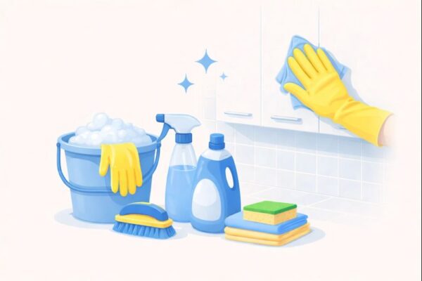 Kitchen Cabinets Cleaning